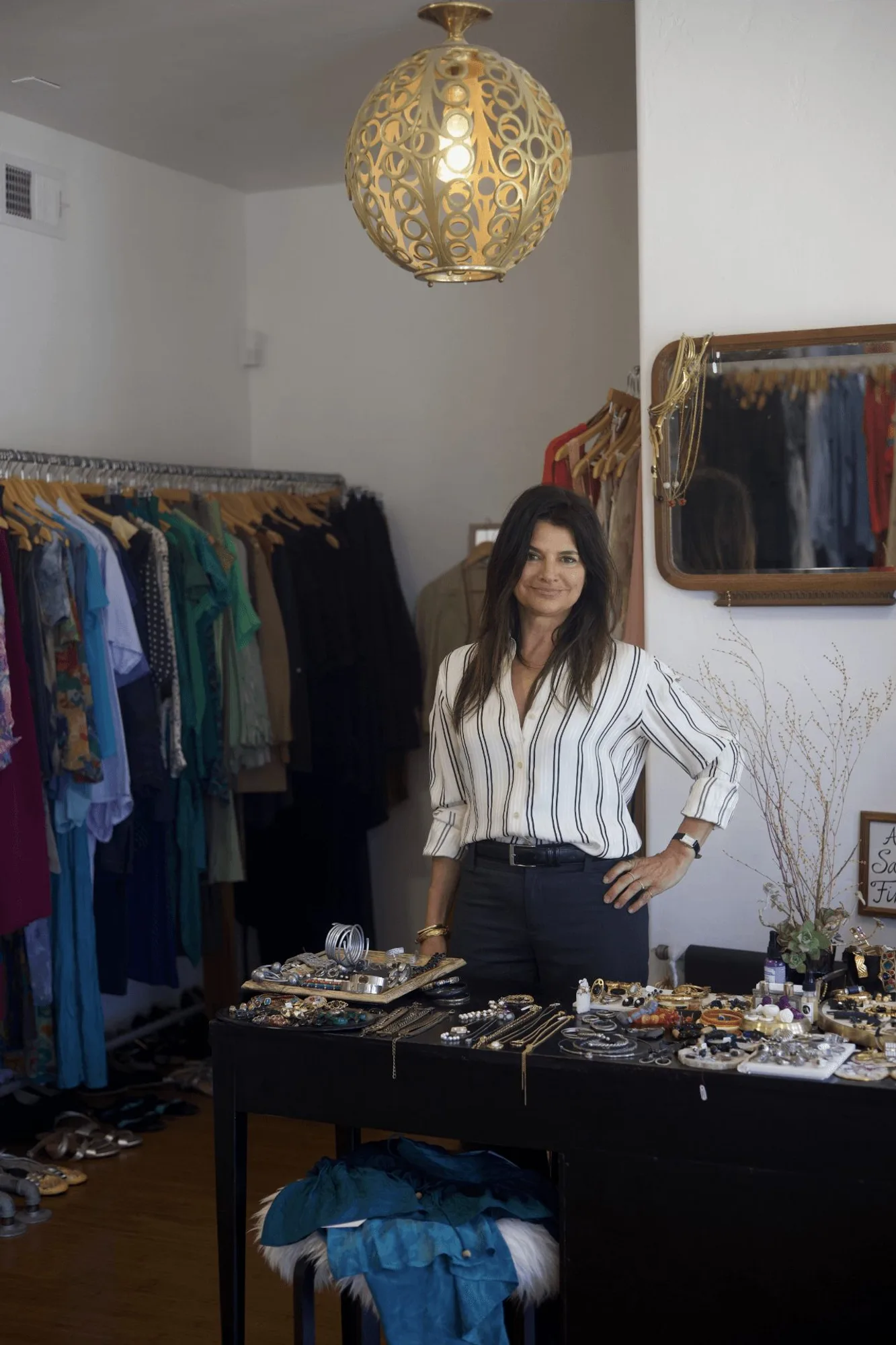 Inside the Kites atelier on Cedros Avenue