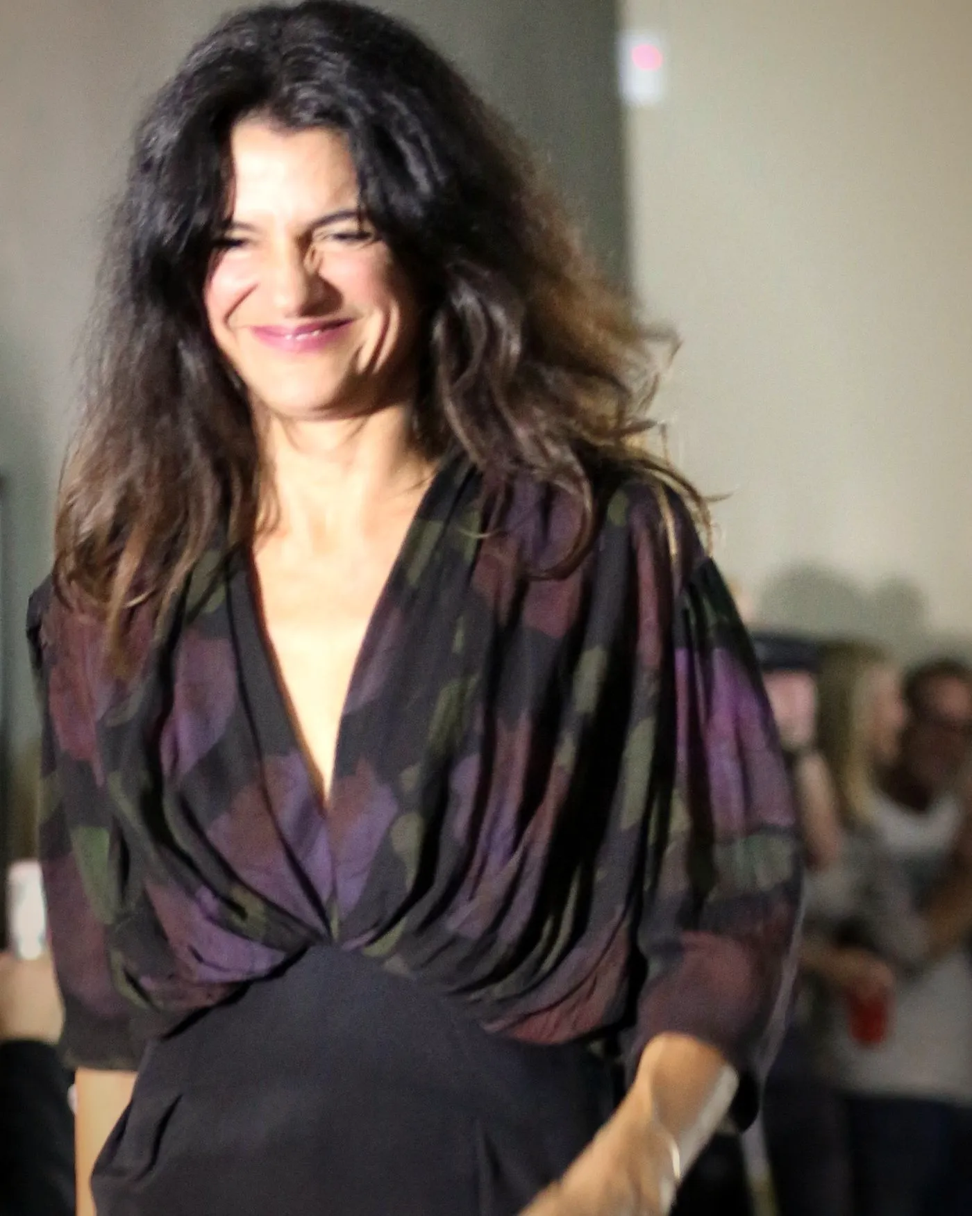 Carla Manuel at the end of the Candlelight show, November 2016